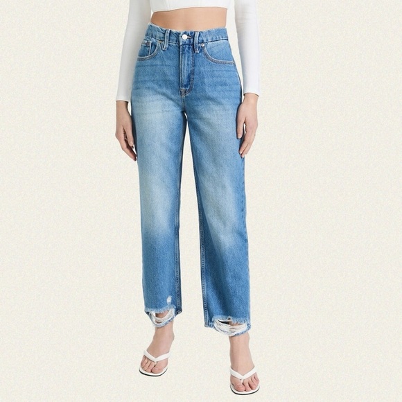 Good American Good '90s Duster Jean - Picture 2 of 14